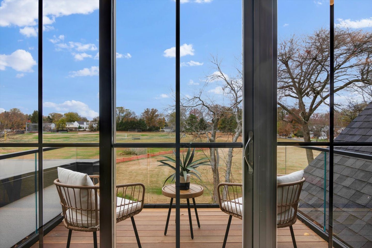 Guest Suite Balcony Staged